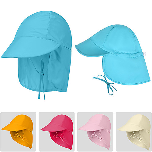 

Boys' Girls' Hiking Cap Visor 1 PCS Outdoor Windproof Breathable Ultraviolet Resistant Soft Hat Solid Color Polyester Taffeta Fuchsia Blue Pink for Climbing Beach Camping / Hiking / Caving
