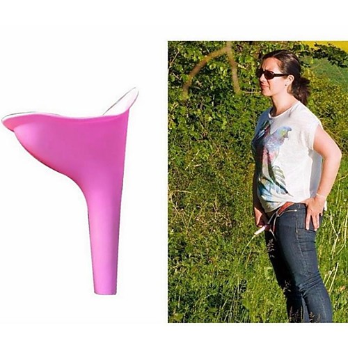 

Portable Women Camping Urine Device Funnel Urinal Female Travel Urination Toilet Women Stand Up and Pee Soft