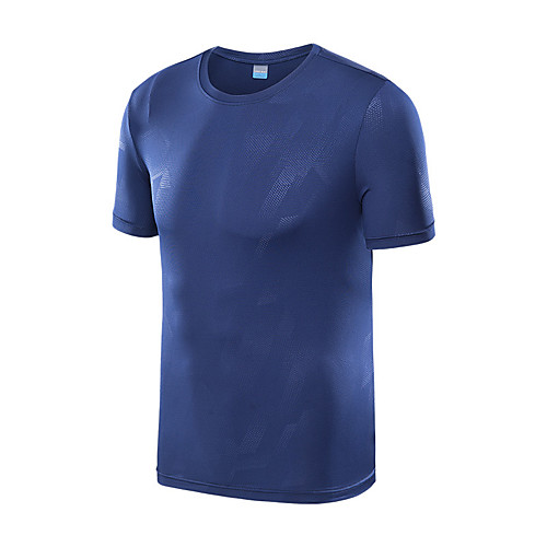 

Men's Tee / T-shirt Tie Dye Crew Neck Spandex Camouflage Sport Athleisure T Shirt Top Short Sleeves Breathable Quick Dry Soft Sweat Out Comfortable Everyday Use Casual Daily Outdoor Exercising