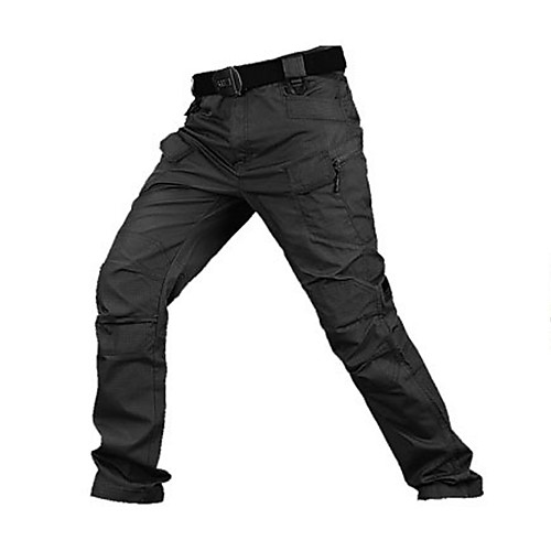 

Men's Hiking Pants Trousers Hunting Pants Tactical Cargo Pants Ventilation Quick Dry Breathable Wearproof Fall Spring Solid Colored for Black Grey Khaki S M L XL XXL