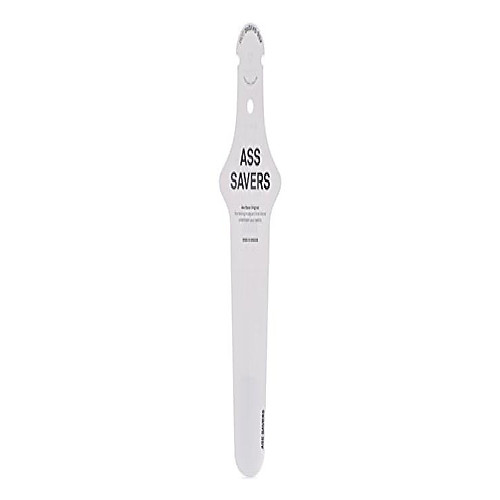 

smartass bicycle rain fender, white