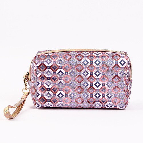 

Women's Bags Polyester Cosmetic Bag Lace Zipper Daily Date 2021 Handbags Blue Red Blushing Pink Dark Green