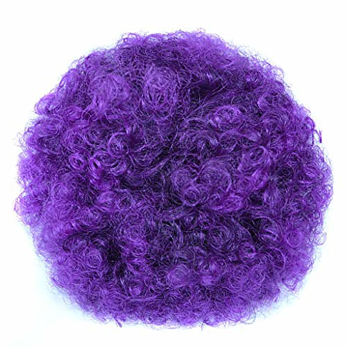 

totamala wigs for black women explosive head curly hair drawstring clip in hair scrunchie ponytail extension 8 inch