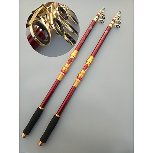 

Fishing Rod Telescopic Rod 100/120/150/170/190/210/230 cm Portable Lightweight Sea Fishing