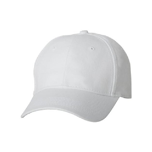 

authentic headwear - ''the classic'' structured cap - ah30 - adjustable - white