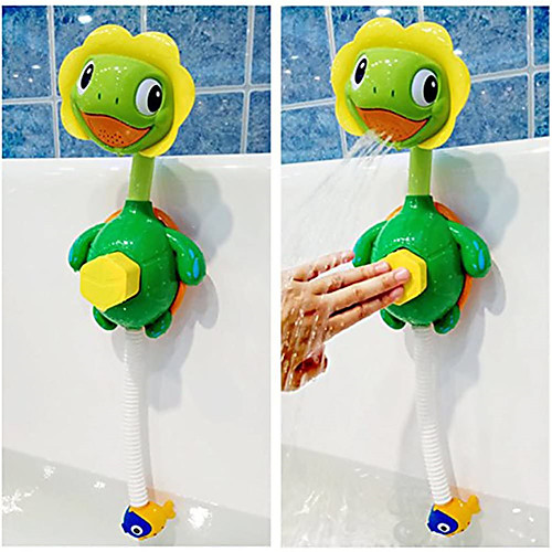 

Spray Fountain Toys Bath Toy Bathtub Pool Toys Water Pool Bathtub Toy Turtle Plastic Bathtime Bathroom for Toddlers, Bathtime Gift for Kids & Infants / Kid's