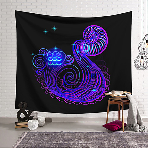 

Wall Tapestry Art Decor Blanket Curtain Hanging Home Bedroom Living Room Decoration Polyester Waves