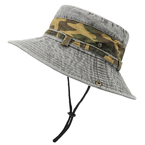 

Men's Sun Hat Fishing Hat Hiking Hat Outdoor UV Sun Protection Windproof UPF50 Quick Dry Spring Summer Hunting Ski / Snowboard Fishing Blue Grey Ivory / Breathable