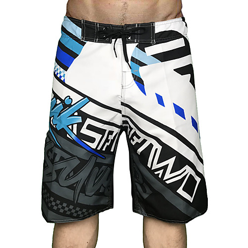 

Men's Swim Shorts Swim Trunks Board Shorts Breathable Quick Dry Drawstring - Swimming Surfing Water Sports Summer