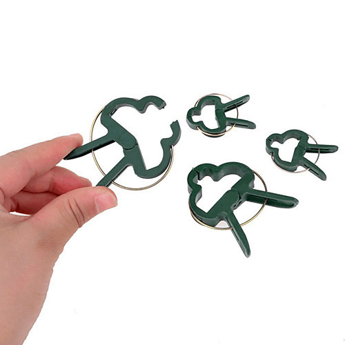 

20Pcs Reusable Garden Plant Fixed Clip Vines Grape Support Fastener Vegetables Flowers Clamp Greenhouse Bracket Connector