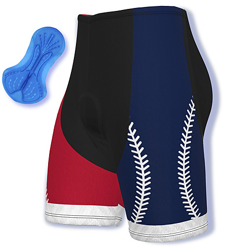 

21Grams Men's Cycling Shorts Spandex Bike Padded Shorts / Chamois Breathable Quick Dry Sports Blue Mountain Bike MTB Road Bike Cycling Clothing Apparel Bike Wear / Athleisure