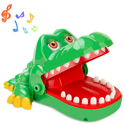 

Board Game Crocodile Dentist Trick Toy Plastic Novelty Parent-Child Interaction Biting Hand Kid's Adults' Boys' Girls' Toys Gifts