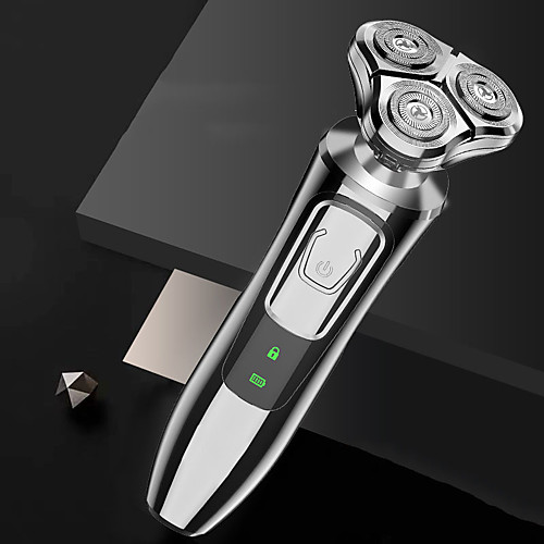 

Three-in-one Men's Razor Electric Razor LCD Multi-function Razor Car USB Three-blade Head Razor