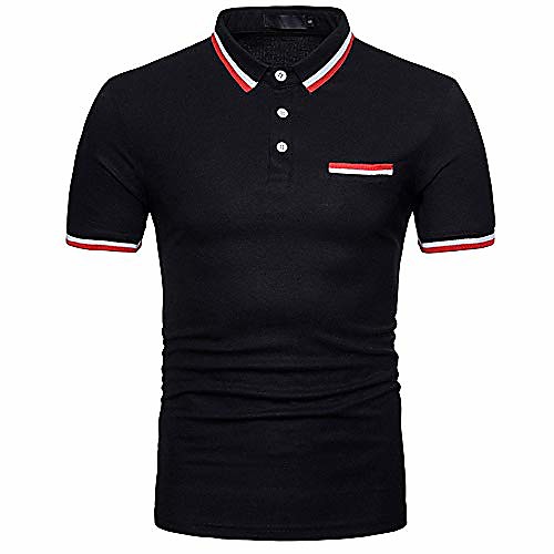 

Men's T shirt Hiking Tee shirt Short Sleeve Tee Tshirt Top Outdoor Lightweight Breathable Quick Dry Sweat wicking Spring Summer Navy White Black Fishing Climbing Camping / Hiking / Caving
