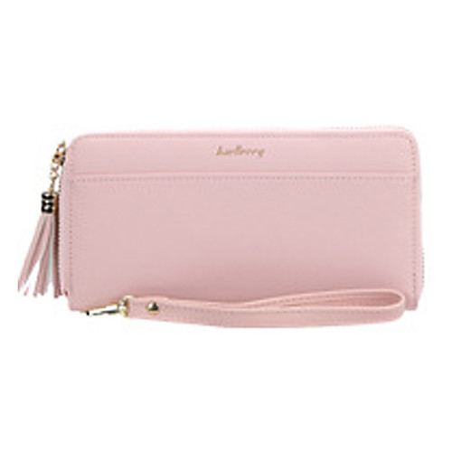 

Women's Bags PU Leather Wallet Solid Color Daily Handbags Watermelon Red Black Blue Red