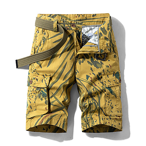 

Men's Hiking Shorts Hiking Cargo Shorts Outdoor 10 Breathable Soft Multi-Pockets Wear Resistance Cotton Shorts Red Blue Khaki Green Hunting Fishing Climbing 28 29 30 36 38