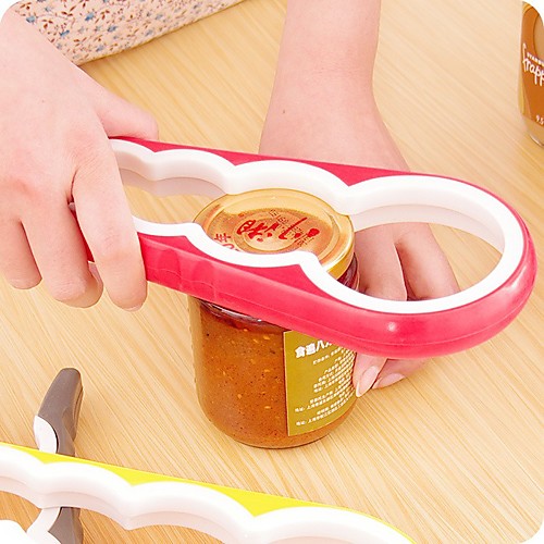 

4 in 1 Bottle Can Opener Kitchen Accessories for Screw Cap Easy and Convenient