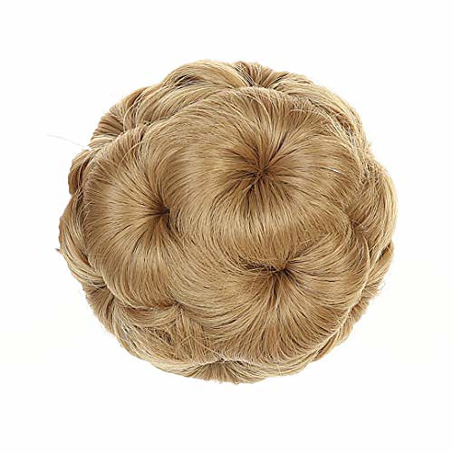 

synthetic high temperature fiber hair bun nine flowers hair women curly hair bun hair bun donut clip in hair piece 103