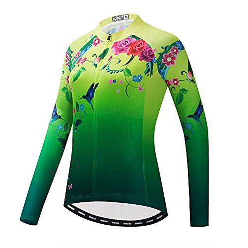 

women long sleeve cycling jersey mtb shirts mountain bike tops bicycle clothing