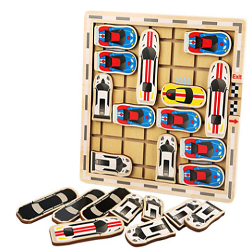 

Wooden Puzzle Maze Car Stress and Anxiety Relief Decompression Toys Wooden / Bamboo Child's Teenager All Toy Gift