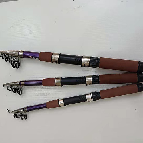 

Fishing Rod Telescopic Rod 100/120/150/170/190/210/230 cm Portable Lightweight Sea Fishing