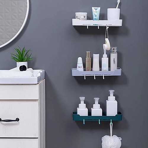 

Tools / Hooks Washable / Self-adhesive / Storage Modern Contemporary Mixed Material 3pcs - tools Bath Organization