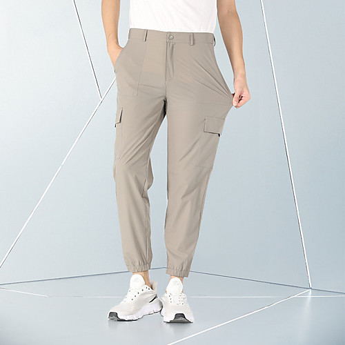 

Men's Hiking Pants Trousers Solid Color Outdoor Regular Fit Breathable Quick Dry Soft Comfortable Spandex Pants / Trousers Black Khaki Dark Navy Hunting Fishing Camping / Hiking / Caving M L XL XXL