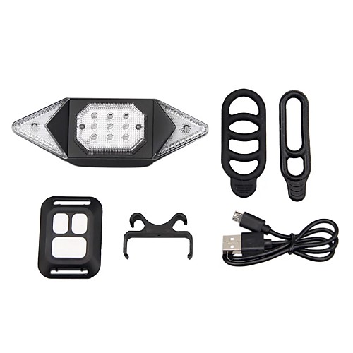 

LED Bike Light Turn Signal Light Bicycle Cycling Waterproof Portable Remote Control / RC Li-ion 50 lm Yellow Cycling / Bike