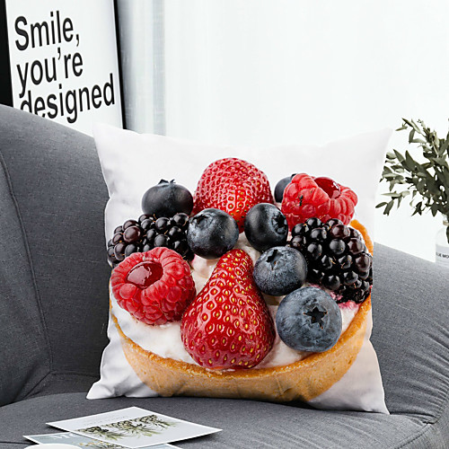 

1 pcs Polyester Pillow Cover Pillow Cover & Insert Simple Classic Square Zipper Polyester Traditional Classic