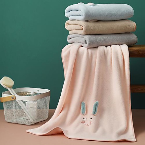 

Superior Quality Bath Towel, Fashion 100% Coral Fleece Bathroom 1 pcs