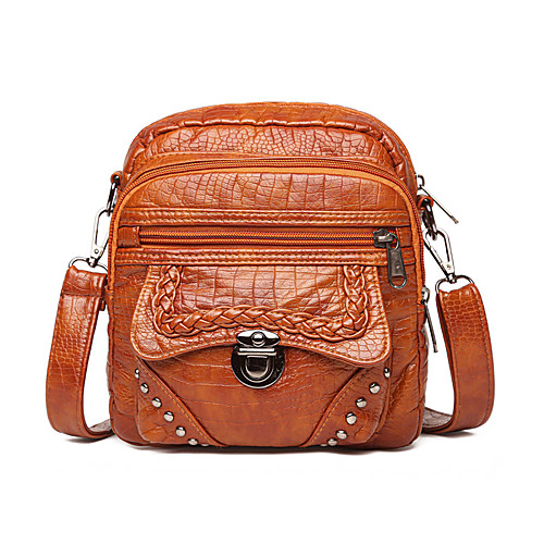 

Women's Bags Crossbody Bag Daily 2021 MessengerBag Black Brown
