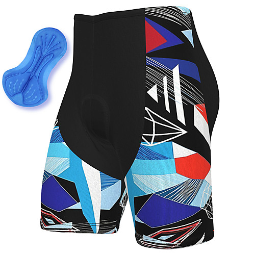 

21Grams Men's Cycling Shorts Spandex Bike Padded Shorts / Chamois Breathable Quick Dry Sports Blue Mountain Bike MTB Road Bike Cycling Clothing Apparel Bike Wear / Athleisure
