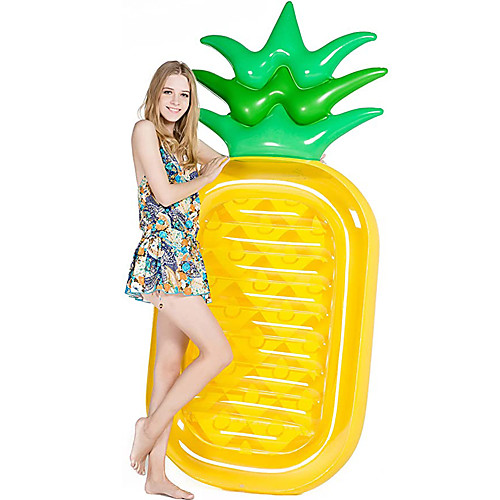 

Inflatable Pool Float Lounge Raft Ride on PVC / Vinyl Pineapple Water fun Party Favor Summer Beach Swimming 1 pcs Boys and Girls Kid's Adults'