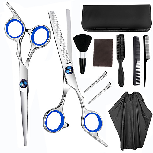 

Hairdressing Barber Scissors Home Hairdressing Trim Bang Scissors Thinning Scissors Flat Scissors Home Haircut Practical Set