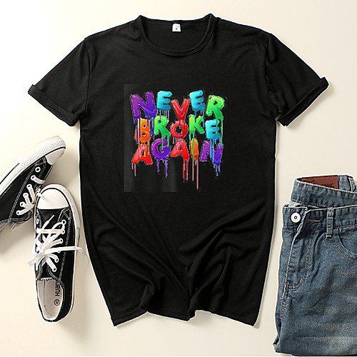 

Inspired by Never Broke Again Young Boy Cosplay Costume T-shirt Microfiber Graphic Prints Printing T-shirt For Men's / Women's