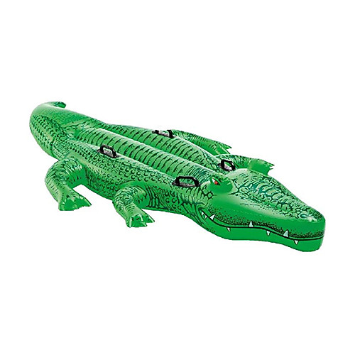 

Inflatable Pool Float Lounge Raft Giant PVC / Vinyl Crocodile Water fun Party Favor Summer Beach Swimming 1 pcs Boys and Girls Kid's Adults'