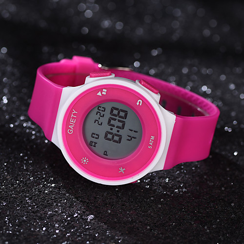 

Men's Digital Watch Digital Digital Sporty Minimalist LCD / Silicone