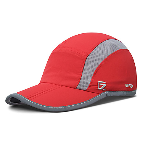 

Cotton Baseball Cap Running Cap Sun Hat Women's Men's Hat Patchwork Adjustable Sun Protection Lightweight for Fitness Baseball Running Autumn / Fall Spring Summer Dark Grey Black Yellow / Breathable