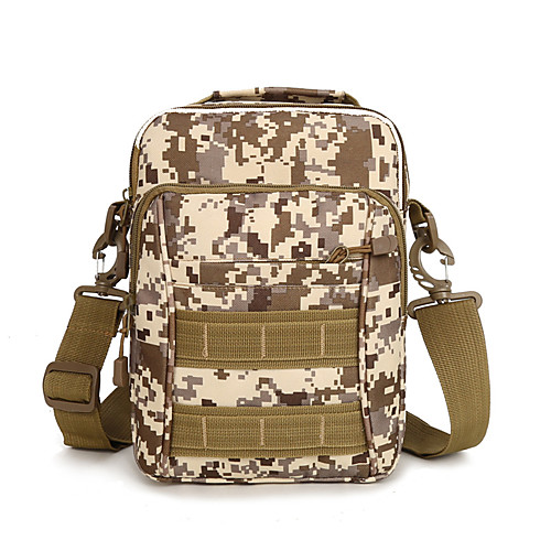 

Unisex Bags Nylon Crossbody Bag Zipper Camouflage Daily Outdoor 2021 Handbags MessengerBag Desert Camouflage Wolf brown CP camouflage Jungle Digital