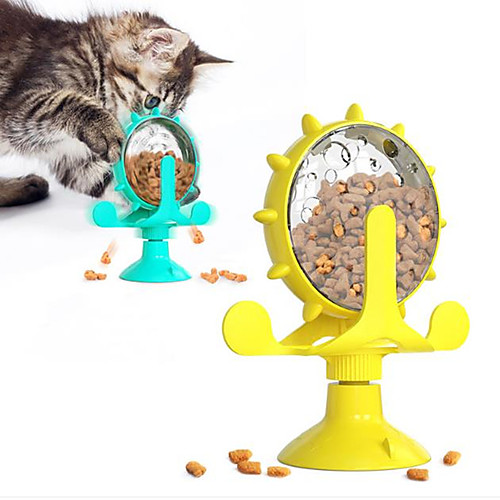 

Slow Feeder & Treat Ball Dog Cat Kitten 1pc Pet Friendly ABSPC Gift Pet Toy Pet Play