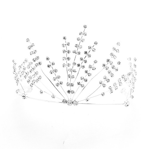 

Wedding Alloy Tiaras with Metal 1 Piece Wedding / Party / Evening Headpiece