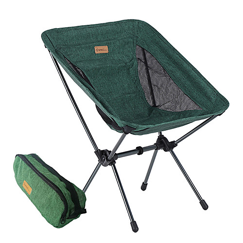 

Beach Chair Camping Chair Portable Ultra Light (UL) Foldable Washable Aluminum Alloy Oxford for 1 person Fishing Camping Camping / Hiking / Caving Outdoor Autumn / Fall Spring Dark Green