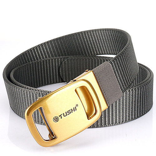 

Men's Military Tactical Belt Breathable Wearable Quick Release for Solid Colored Nylon Fall Spring Summer