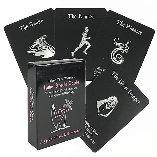 

card tarot deck with keyword games