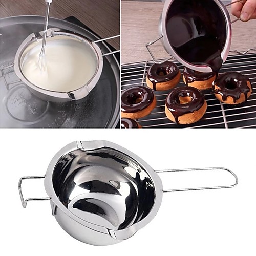 

Chocolate Melting Pot and Boiling Water Pot Sets Cheese and Butter Melting Pot Kitchen Tools Accessories Stainless Steel