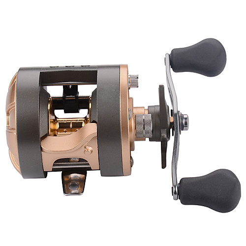 

Fishing Reel Drum Reel 5.6:1 Gear Ratio 17 Ball Bearings Easy Install for Sea Fishing / Fly Fishing / Freshwater Fishing