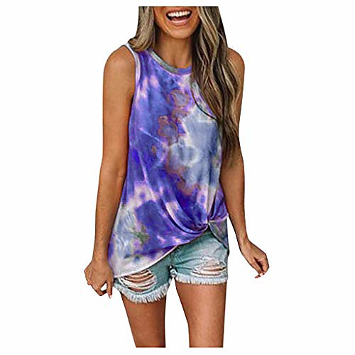 

graphic tees for women,letter print sexy sleeveless tank tops crop plus size casual shirts tunic top blouses blue