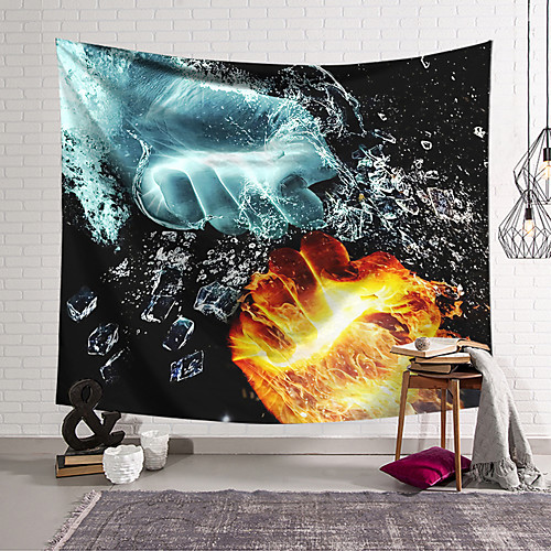 

Wall Tapestry Art Decor Blanket Curtain Hanging Home Bedroom Living Room Novelty Fist Fantasy