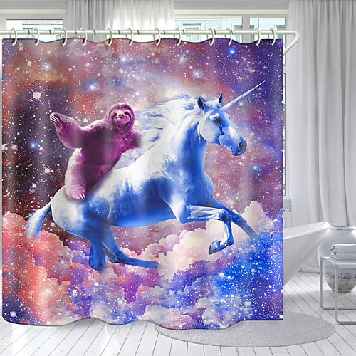 

Shower Curtains & Hooks Modern Polyester New Design