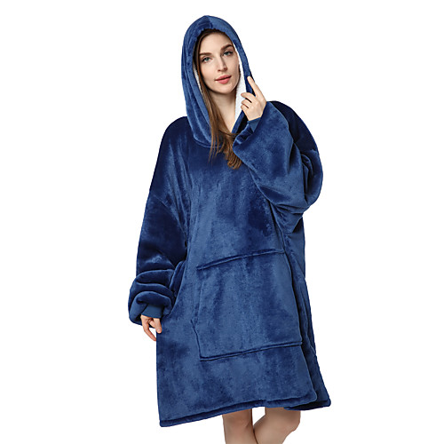 

Adults' Kigurumi Pajamas Anime Onesie Pajamas Flannel Fabric Ink Blue Cosplay For Men and Women Animal Sleepwear Cartoon Festival / Holiday Costumes
